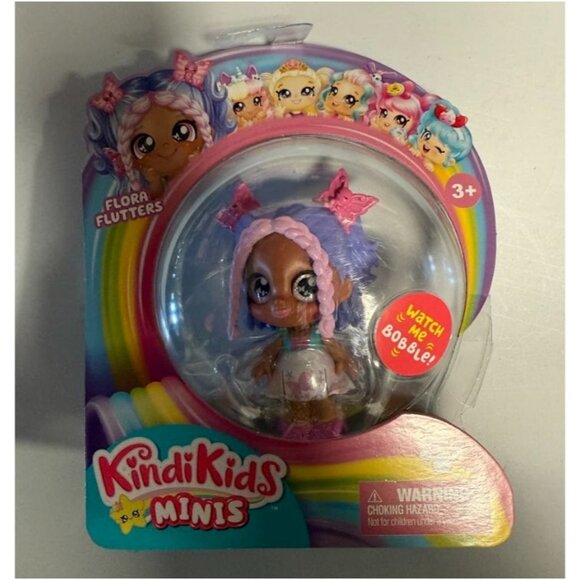 Kindi Kids Minis Flora Flutters Bobblehead Doll - Picture 1 of 3